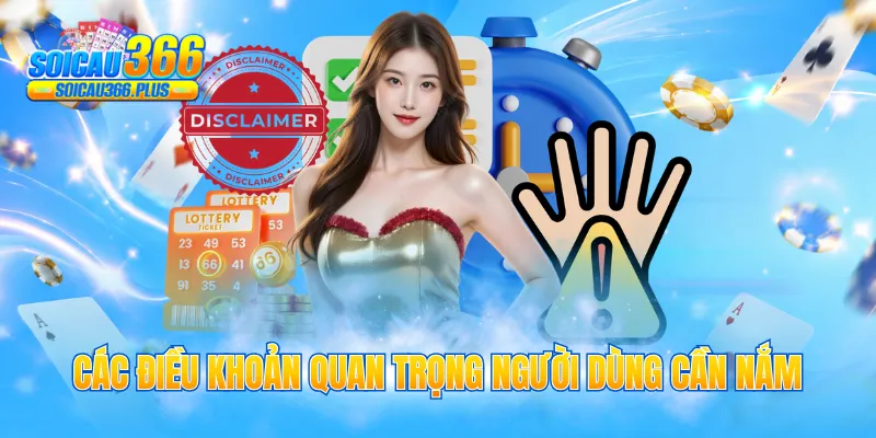 Các điều khoản quan trọng người dùng cần nắm