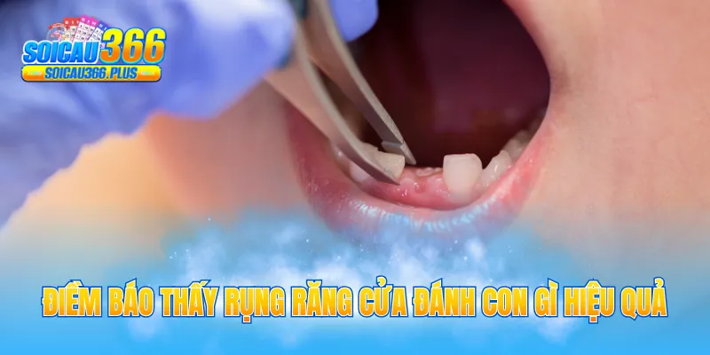 Điềm báo thấy rụng răng cửa đánh con gì hiệu quả