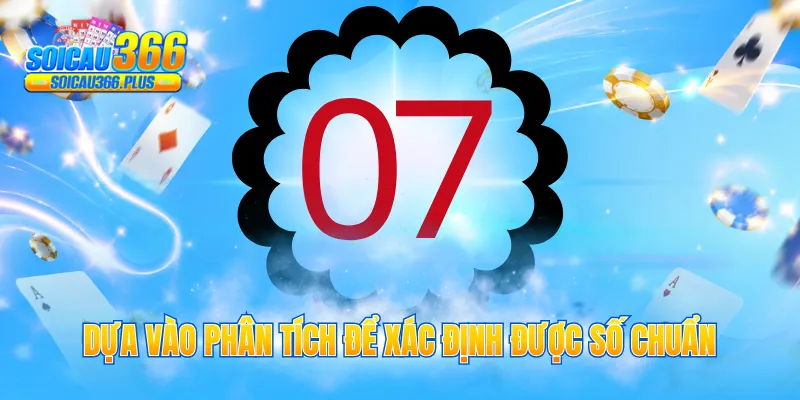 Dựa vào phân tích để xác định được số chuẩn