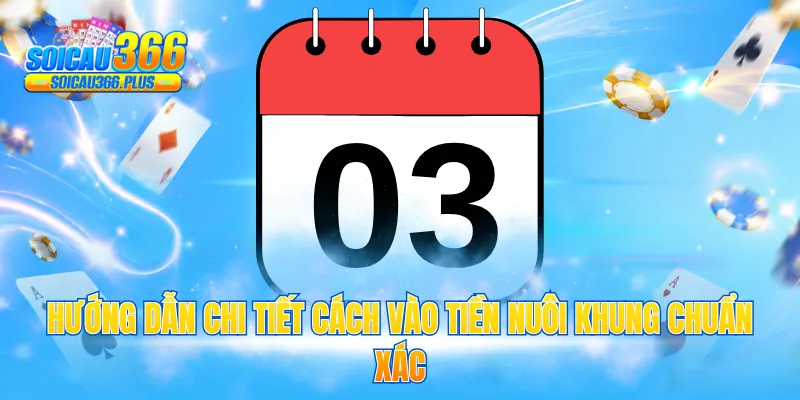 Hướng dẫn chi tiết cách vào tiền nuôi khung chuẩn xác