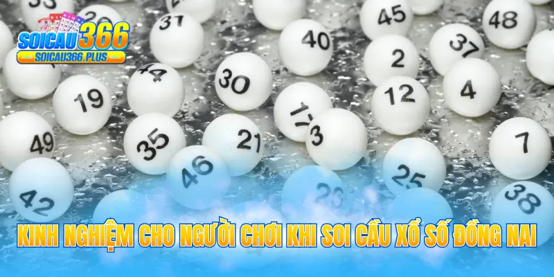 Kinh nghiệm cho người chơi khi soi cầu xổ số Đồng Nai
