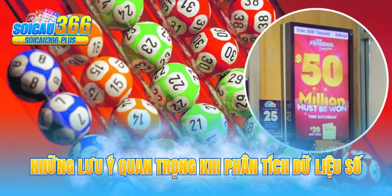 Những lưu ý quan trọng khi phân tích dữ liệu số