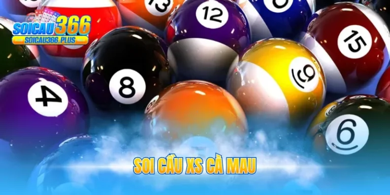 Soi cầu XS Cà Mau